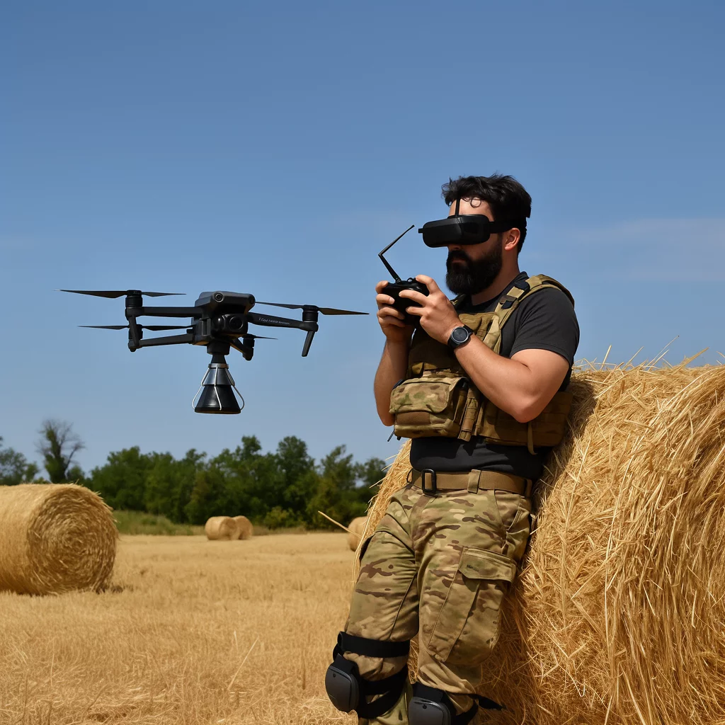Team of engineers working on Karakurt UAV defense systems.